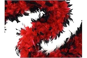 Feather Boa made with Vibrant LED Lights