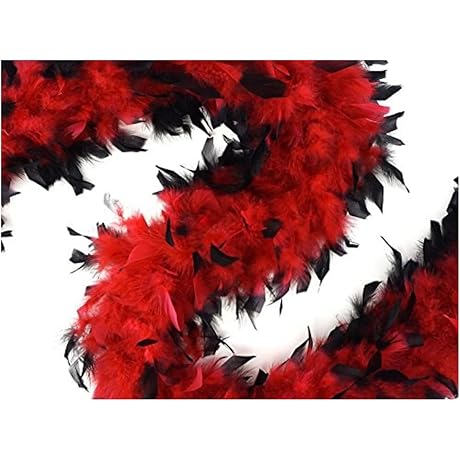 Feather Boa made with Vibrant LED Lights