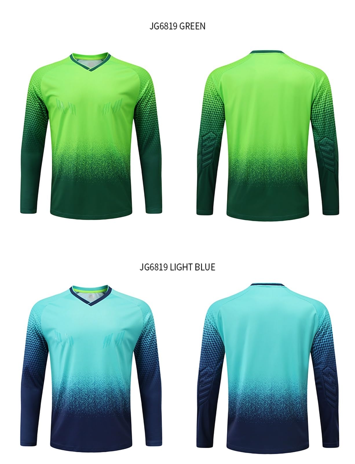 Equipo Portero Infantil - Uniforme Completo con Camiseta y Pantalón, Protecciones de Espuma - Ropa Fútbol Portero Niños/Niñas - Conjunto Entrenamiento Guardameta Junior