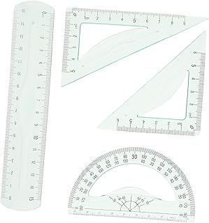 多機能製図ツール 緑色 軽量コンパクト 三角定規 量角器 作図用文房具 学校 オフィス向けエンジニアリング測定器