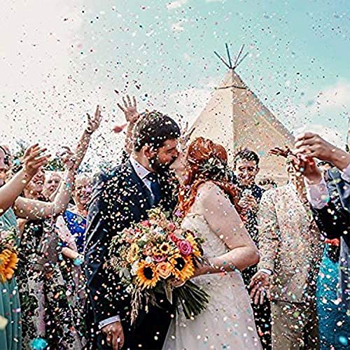 Lefubaby JT-001 8 Pcs Confetti Poppers Cannons For Gender Reveal Wedding Birthday Graduation Baby Shower Anniversary Christmas New Year'S Kids Fun Party Supplies Decorations And Favors thumb #5