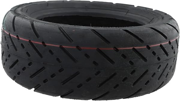 Neumático de carretera sin cámara de 11 pulgadas 90/65-6.5 para modelos de scooter eléctrico compatibles con Zero 11X, repuesto de goma todoterreno, negro - 3