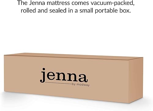 Miniatura 96 de Modway Jenna - Colchón King de muelles interiores (8 pulgadas), Tela, Blanco