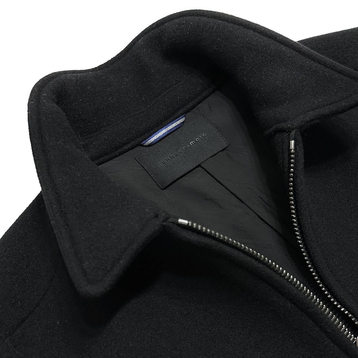 ジュンハシモト　メルトンブルゾン junhashimoto（ジュンハシモト）の「B03 ZIP BLOUSON（ブルゾン