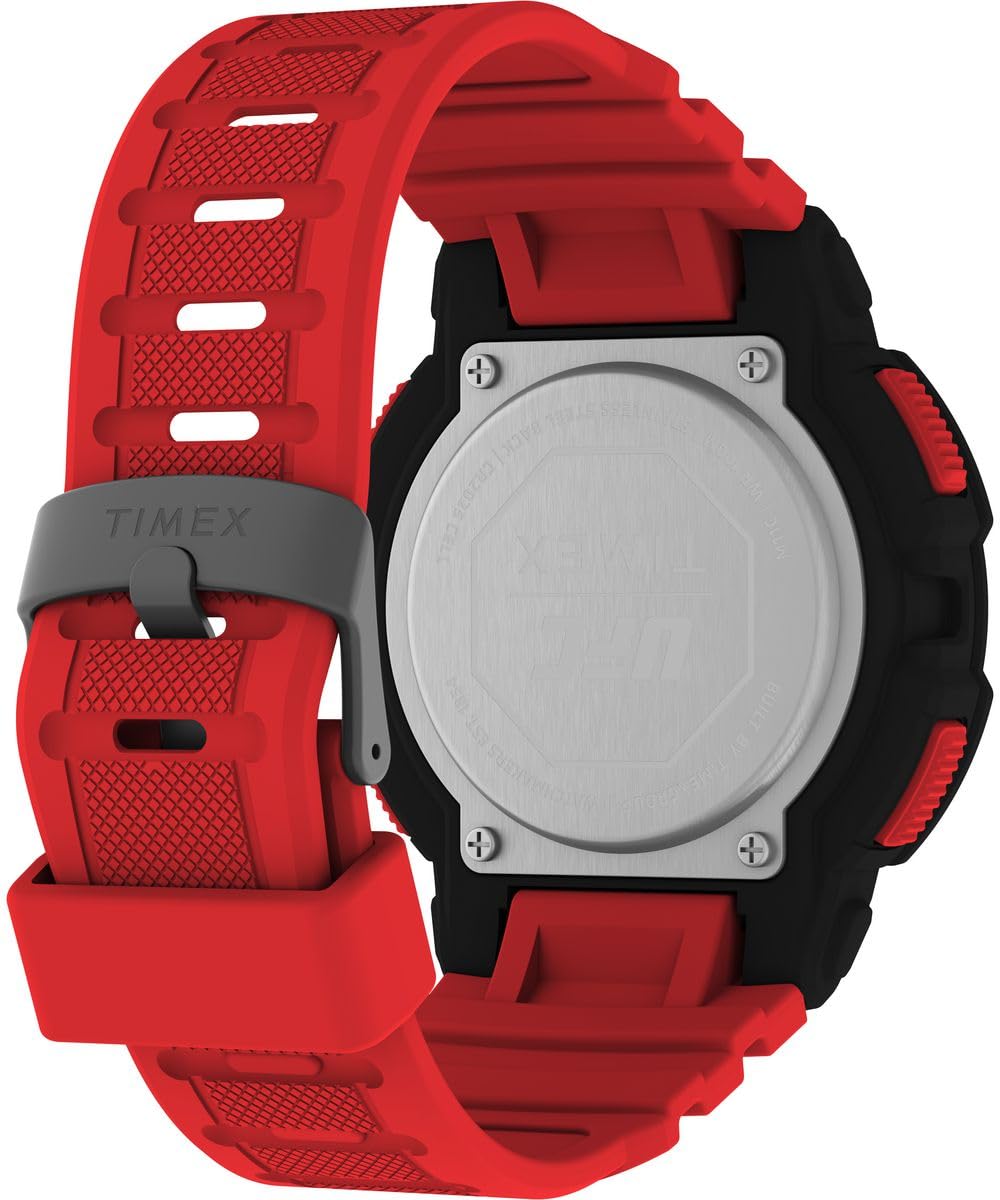 Timex Herren Digital Quarz Armbanduhr mit einem Kunststoffband UFC Rumble