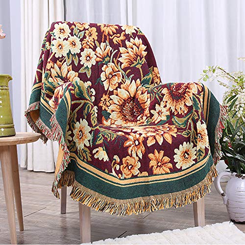 Jeté de canapé en coton lavable pour protéger votre canapé avec élégance