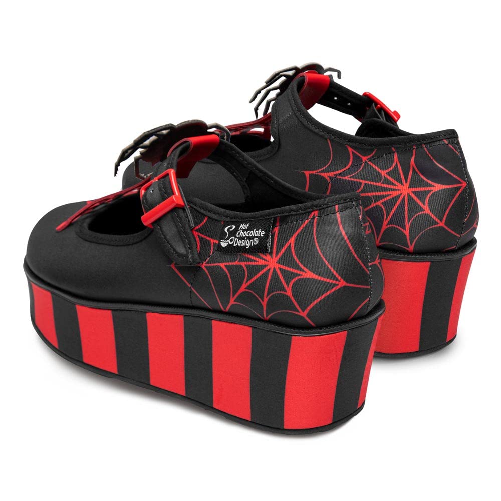 Hot Chocolate DesignChocolaticas Funky Canvas Women's Mary Jane Flat Shoes