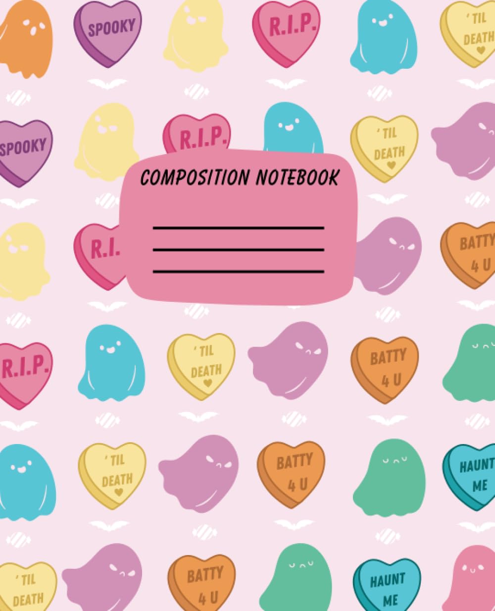 Carnet de composition de style pastel effrayant pour l'expression écrite - 2