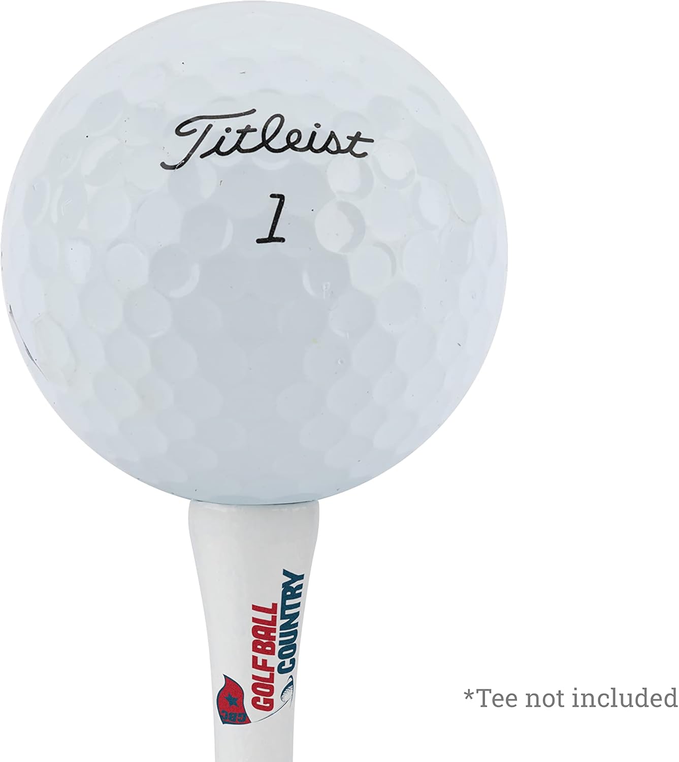 GOLF BALL COUNTRY Used Golf Balls for Titleist AVX | Bulk Cheap 4A Quality - Good Condition | Golf Gifts for Men | 24-48 Count