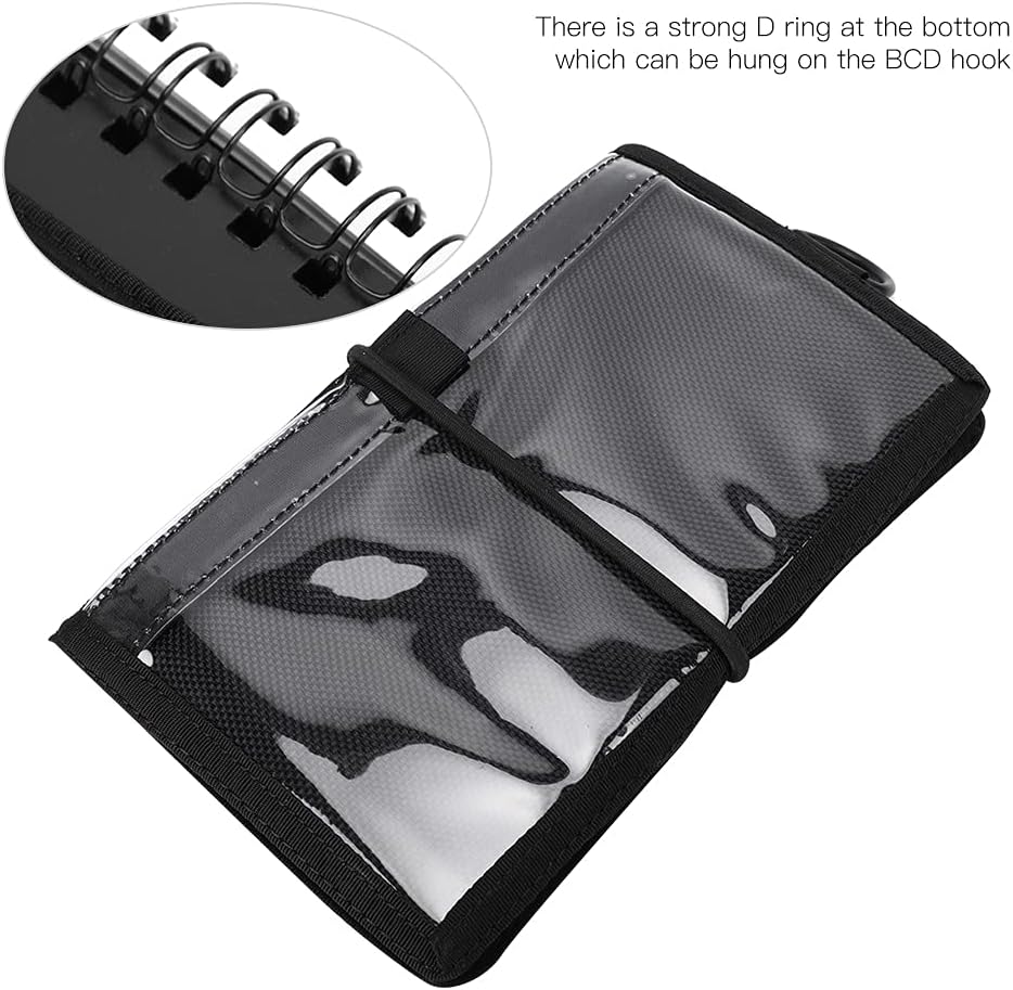 Underwater Notebook, Diving Wrist Writing Slate Pad Waterproof Paper with Pencil