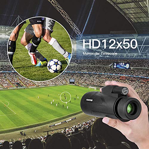 Evershop Monocular Telescope with Low Night Vision High Power Monoculars for Adults and Kids for Bird Watching Hunting Camping Travelling Wildlife Secenery