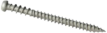 Deck Plus Gray Star-Drive Composite Deck Screws #10 x 2-1/2, 75 Pack