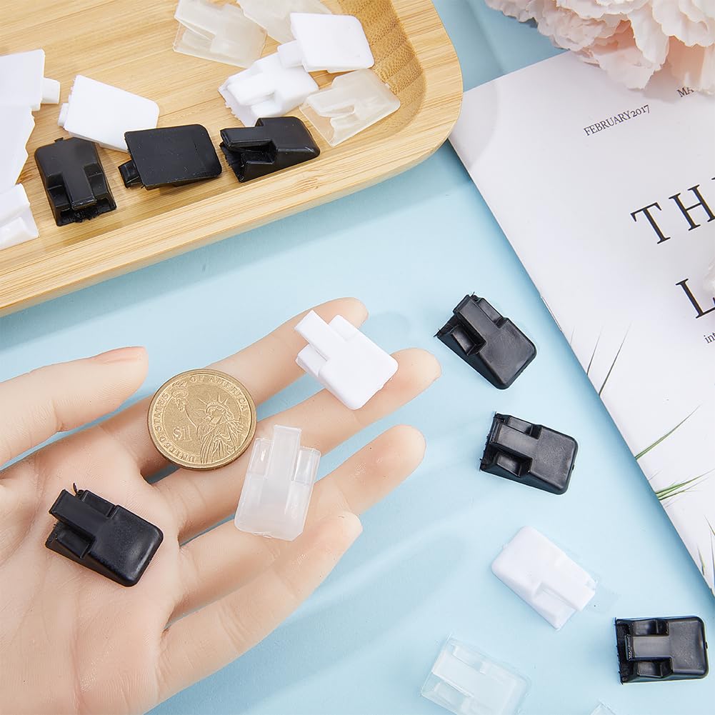 39 Porta Anelli Display - Set Organizzatore Per Gioielli In Plastica (Nero, Bianco, Trasparente) - Per Vetrine, Negozio O Casa - Foto 9