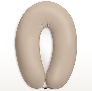 sei Design Stillkissen XXL 190x35 cm – ergonomisch Zertifiziert & waschbar – mit Faserbällchenfüllung & Premium-Jersey-Bezug extra elastisch– weich. formstabil & leise - Seitenschläferkissen