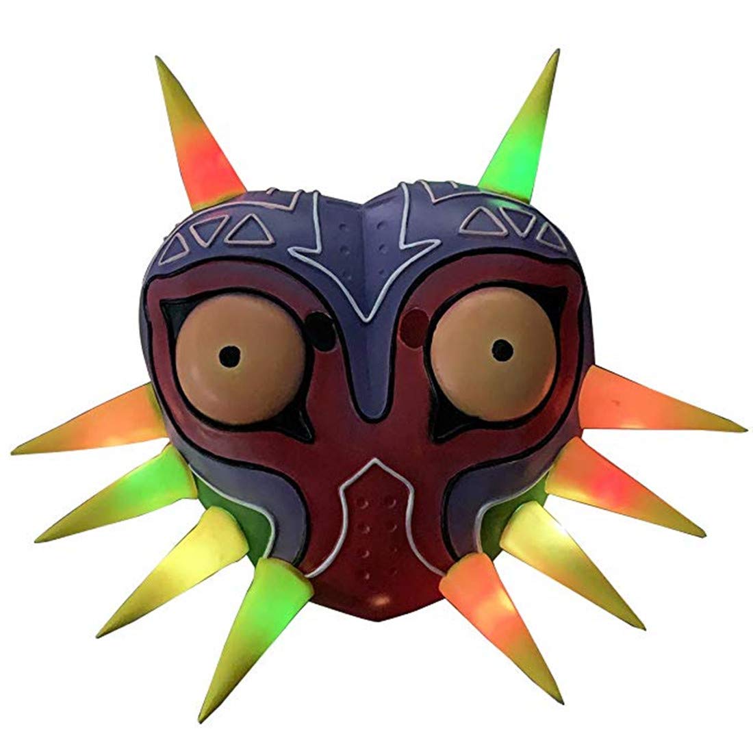 Infinity Gauntlet Majora Mask Legend of Zelda Latex Mask Scary Realistic Face Mask Halloween Cosplay Costume Prop Accessories for Adults