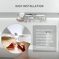 Vista 2 de WR55X26671 para refrigeradores GE Tablero de luz LED