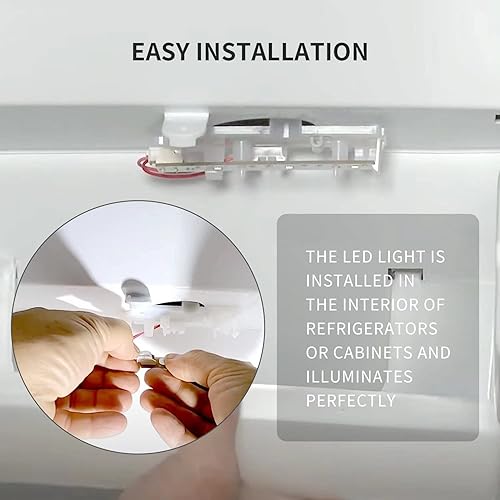 Miniatura 5 de WR55X26671 para el refrigerador GE llevó la marca de tablero ligero