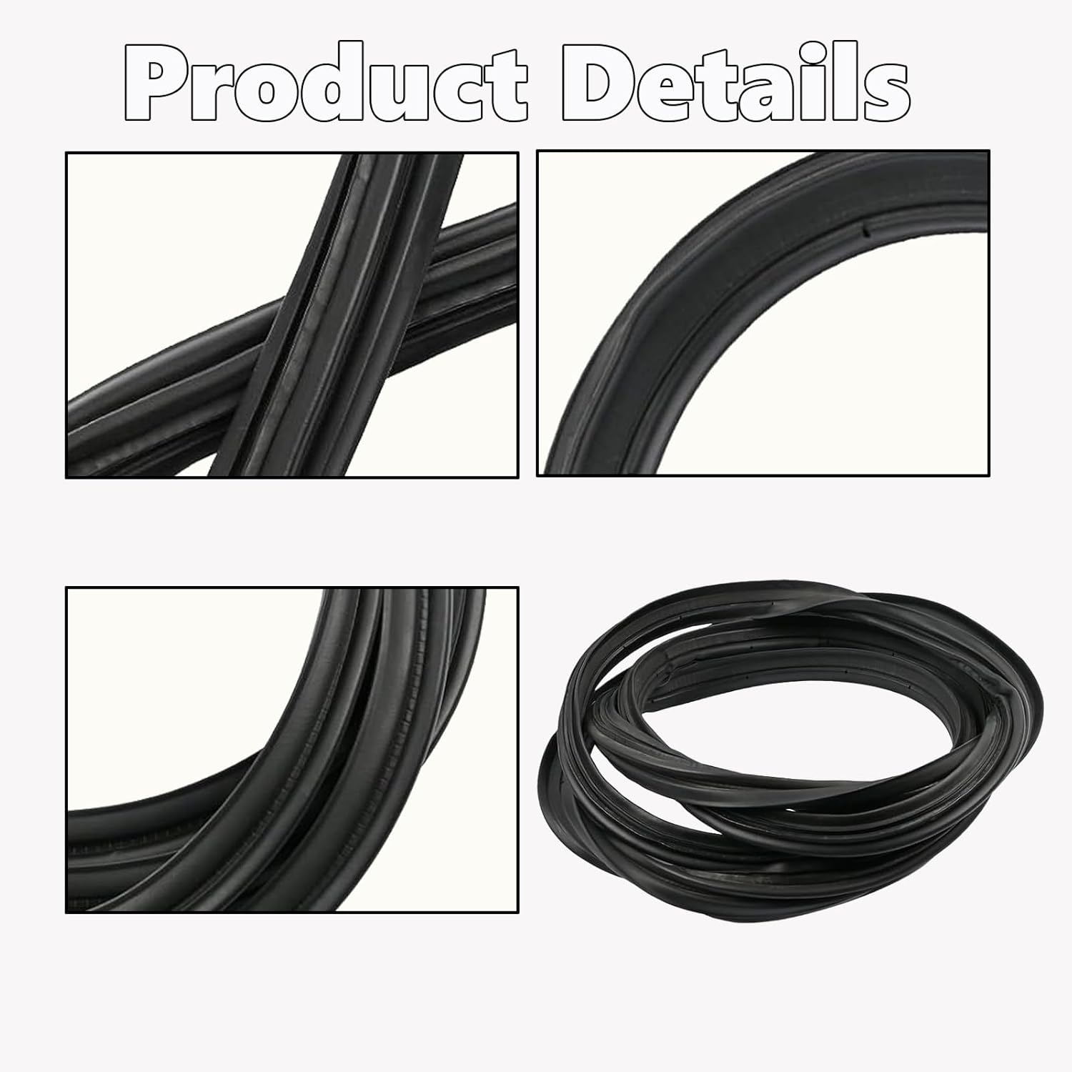 67881-35061 Rear Hatch Weatherstrip Seal - Easy to Install, Compatible with Toyota 4Runner 2010-2024, Premium Automotive Weather Stripping Replace 6788135061