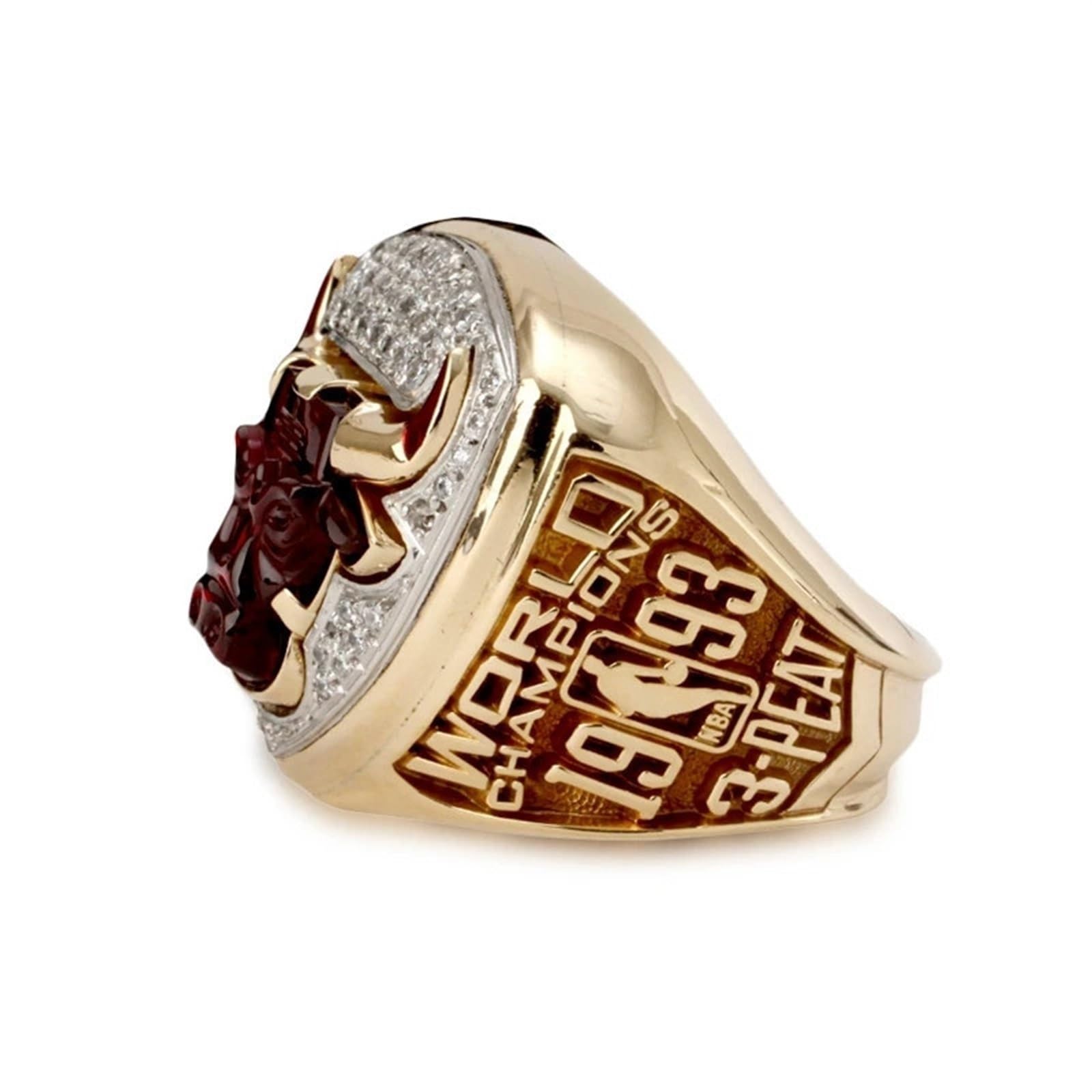 Jordan Championship Ring - Edizione da collezione, regalo artigianale di cimeli dei fan di Chicago for uomini e ragazzi(10#)