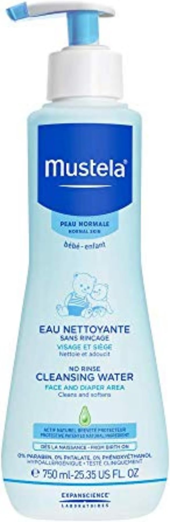 PN EAU NETTOYANTE SANS RINCAGE 750 ML/PN REINIGEND WATER ZONDER SPOELEN 750 ML