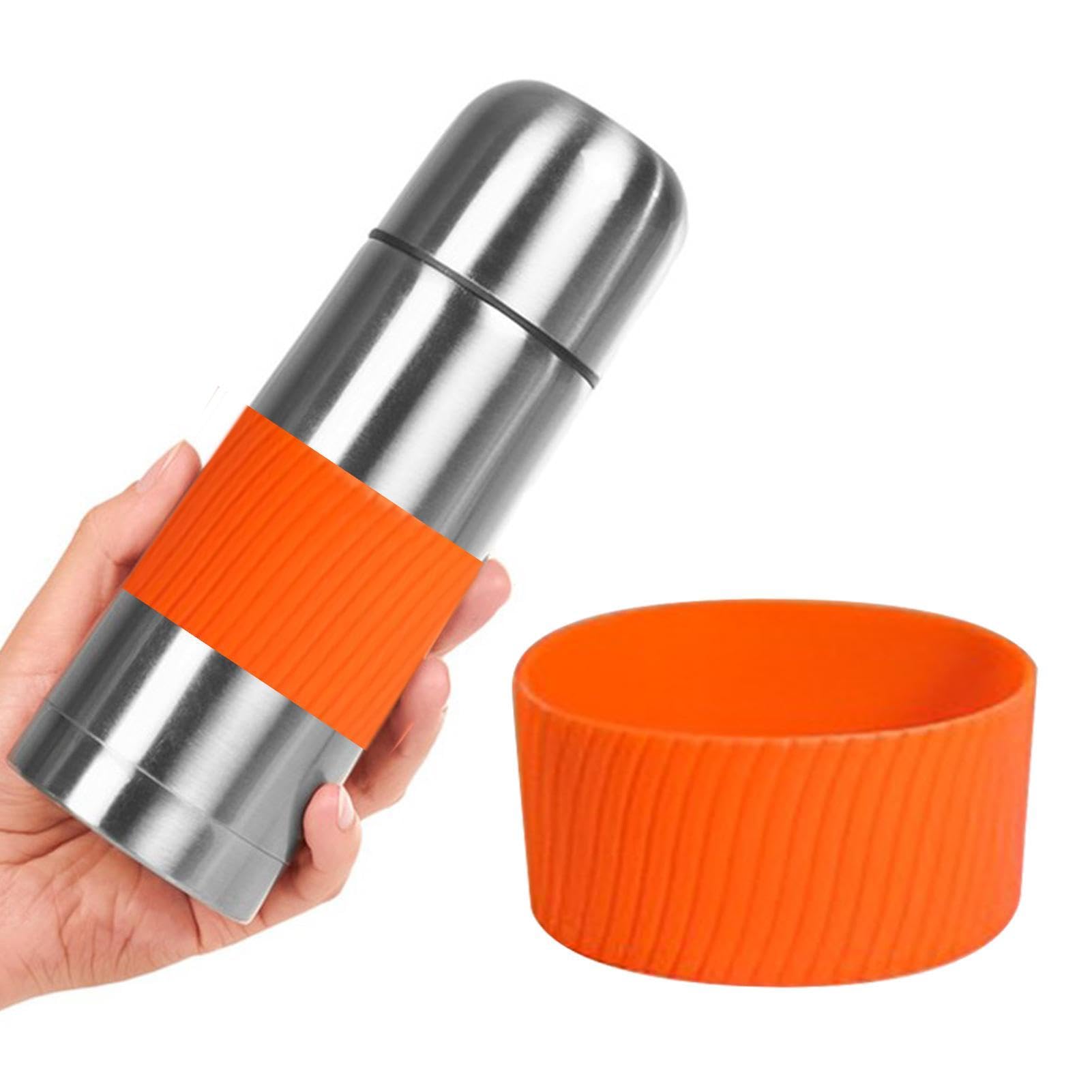 Siliconen hoes - siliconen bekerbescherming, herbruikbare koffiemouw | Hittebestendige siliconen hoezen voor bekers, kopjes flessen Siliconen hoes - siliconen bekerbescherming, herbruikbare koffiemouw | Hittebestendige siliconen hoezen voor bekers, kopjes flessen