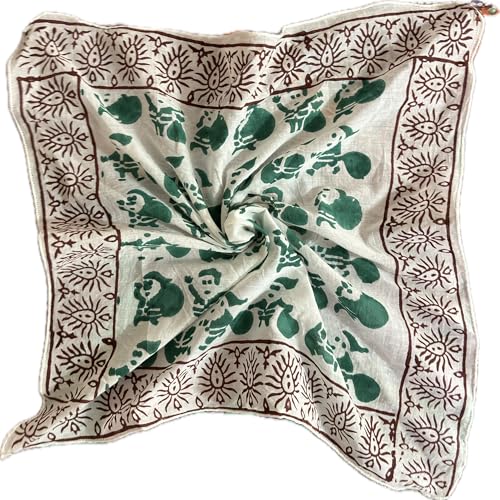 Christmas New Year Bandana for men, women , pet 100% Cotton Bandanas,Stylish Bohemian Cotton Bandanas Perfect for the Boho Fashionista Bohemian Style Cotton Neck Scarf, Boho Soft Cotton Bandana, Cotton Neckerchief, Cotton Square Scarf gift fashion4