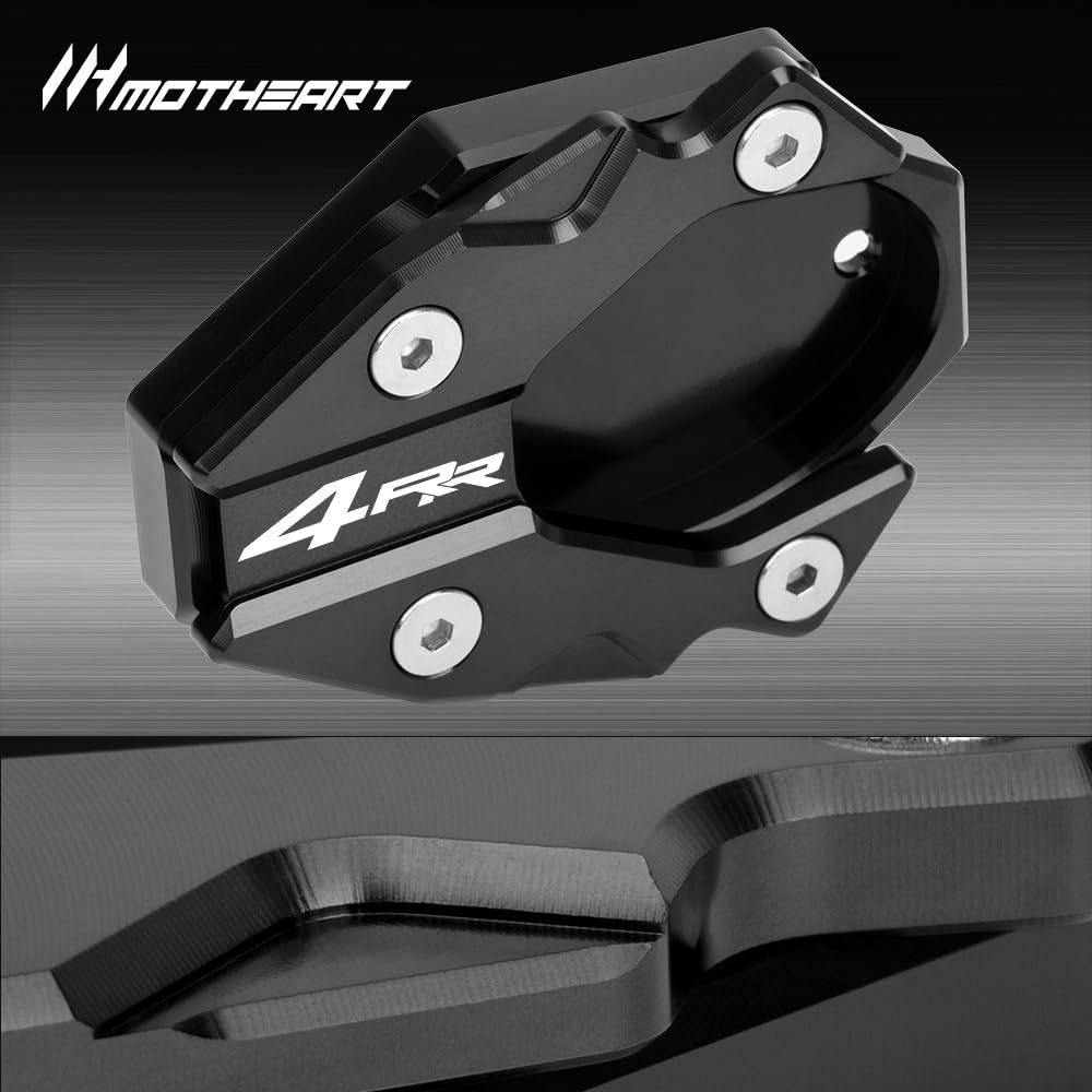 Amazon | MotHeart サイドスタンドプレート 対応 Ninja ZX-4RR 2023