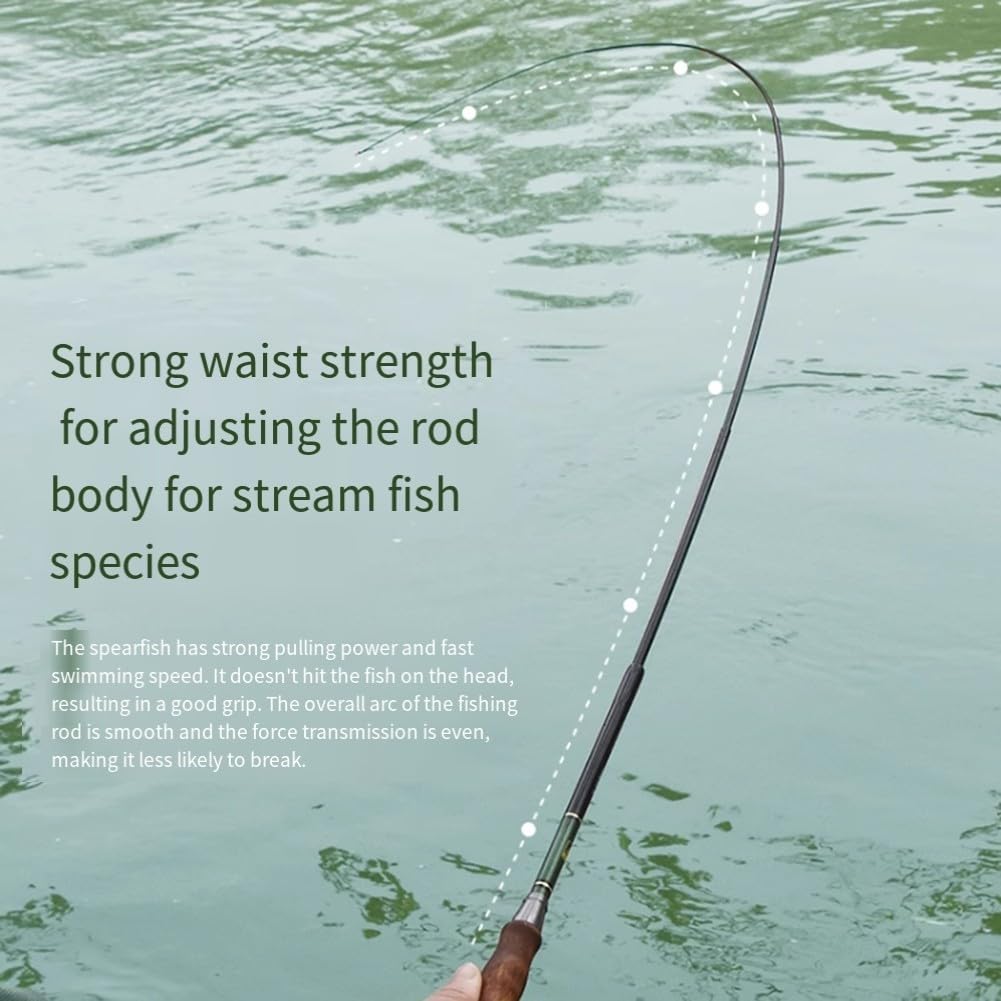 Pour Ultra-Compact, Pour Mini Canne à Pêche 12M-18m Léger En Fibre De Carbone Voyage Pole Portable 28Cm Stockage Sensible, Pour Poche Pêche Vert