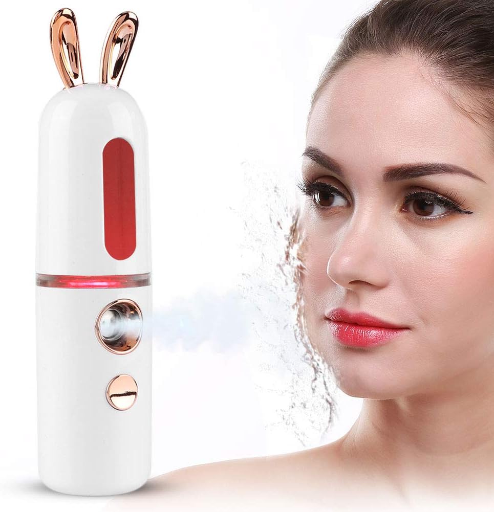 Nano Ionic Mist Sprayer, Nano Ionic Mist Facial Steamer Spray Mist Voor Facial Nano Voor Facial For Facial Steamer Facial Steamer Toner Cute Rabbit Type [01]