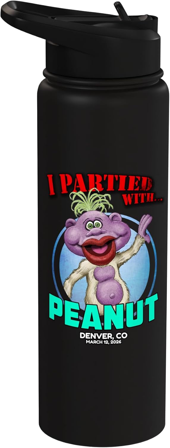 Peanut Denver, CO (2026) Stainless Steel Insulated Water Bottle