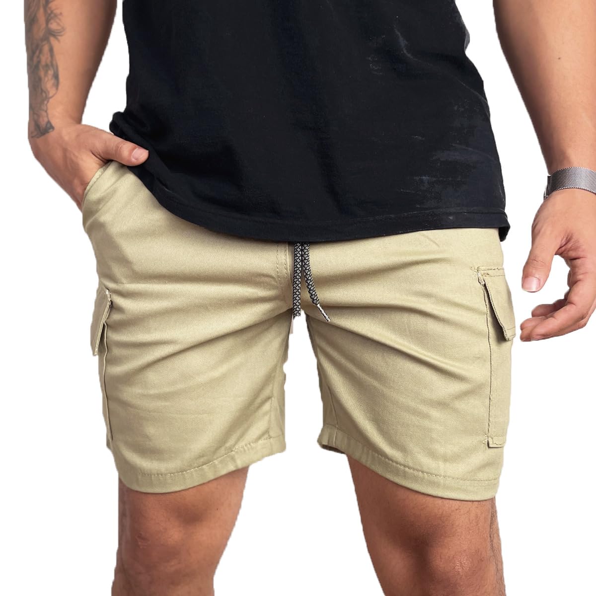 Kit 3 Bermuda Cargo Masculina Curta Streetwear casual Short Sarja Bolsos Laterais em promoção! Veja a oferta e mais achadinhos de Shorts & Bermudas 4 Hoje é o melhor dia para comprar Kit 3 Bermuda Cargo Masculina Curta Streetwear casual Short Sarja Bolsos Laterais com aquele preço maroto! Promoção! Aproveite a oferta! 4