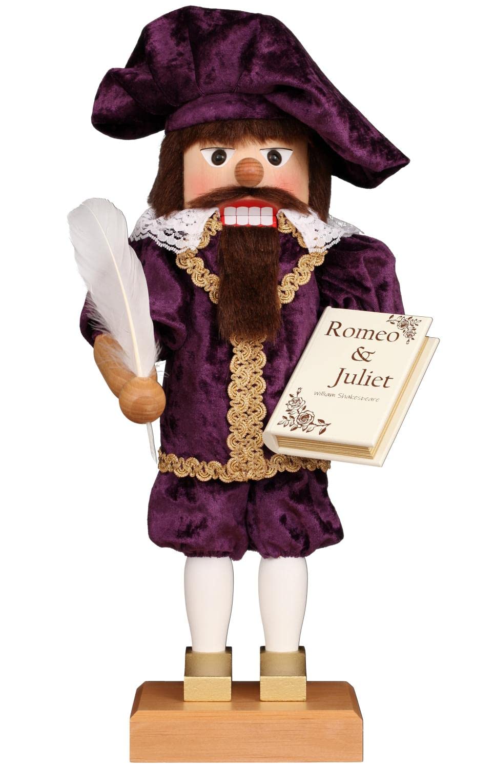 Christian Ulbricht Nutcracker - William Shakespeare - 44 cm / 17.3 inch
