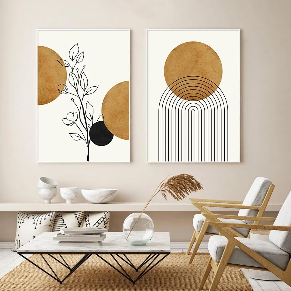 Affiches minimalistes style années 50 GOSRD en toile 70x100 cm