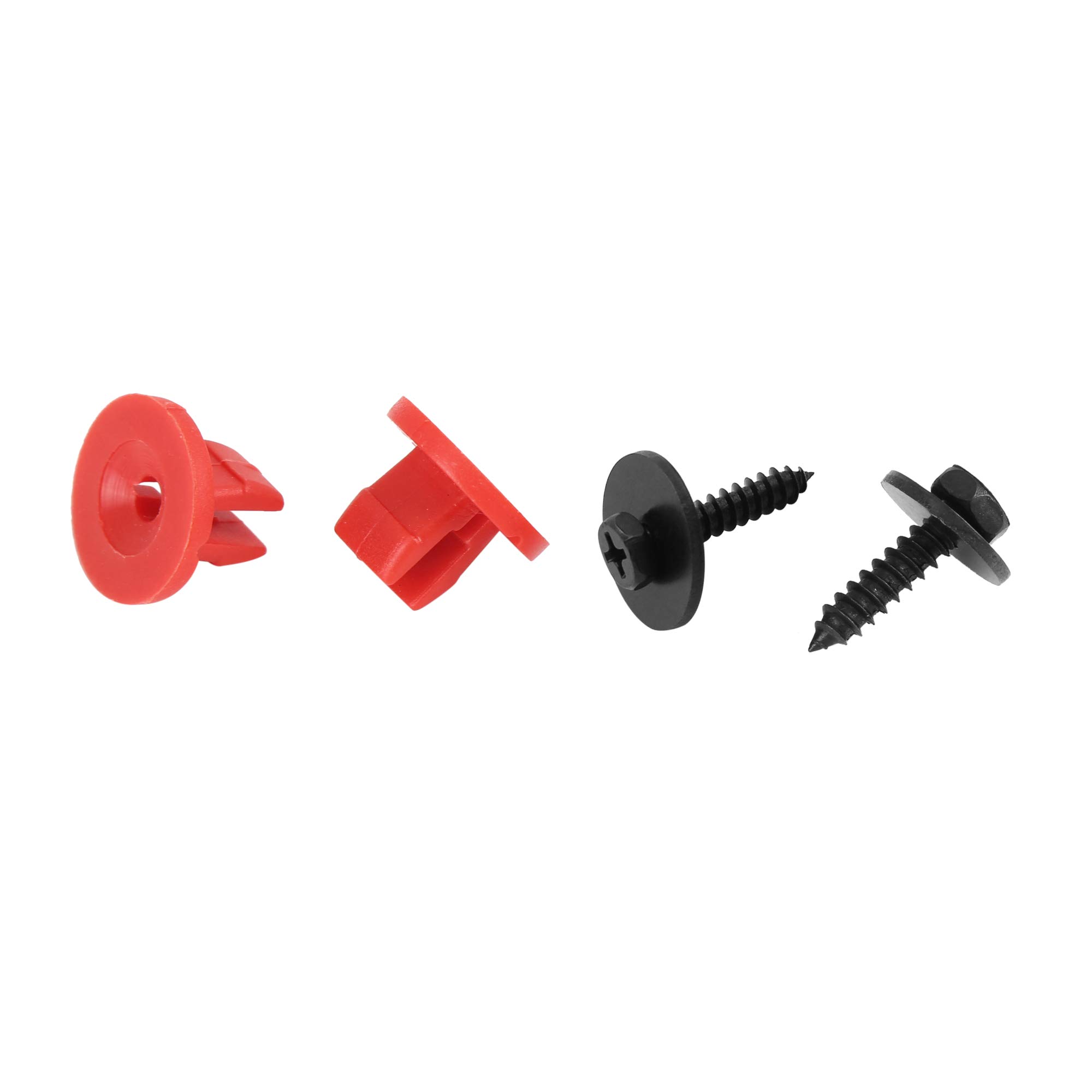 NEUFU Kit Capot Moteur Couverture Châssis Fixation Clips Vis Kit Pour