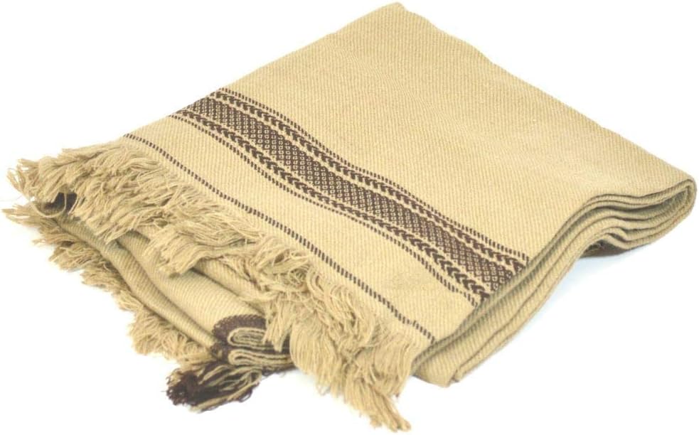 Desert Dress Traditional Hand Made Afghan Mens Womens Large Blanket Wool Scarf Wrap Gift Patu Shawl Eid Ramadan