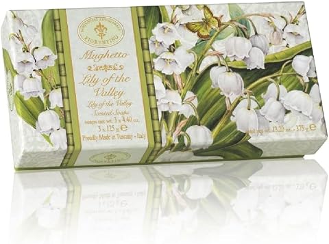 Saponificio Artigianale Fiorentino Sabun 3x125 Gr - Lily Of The Valley
