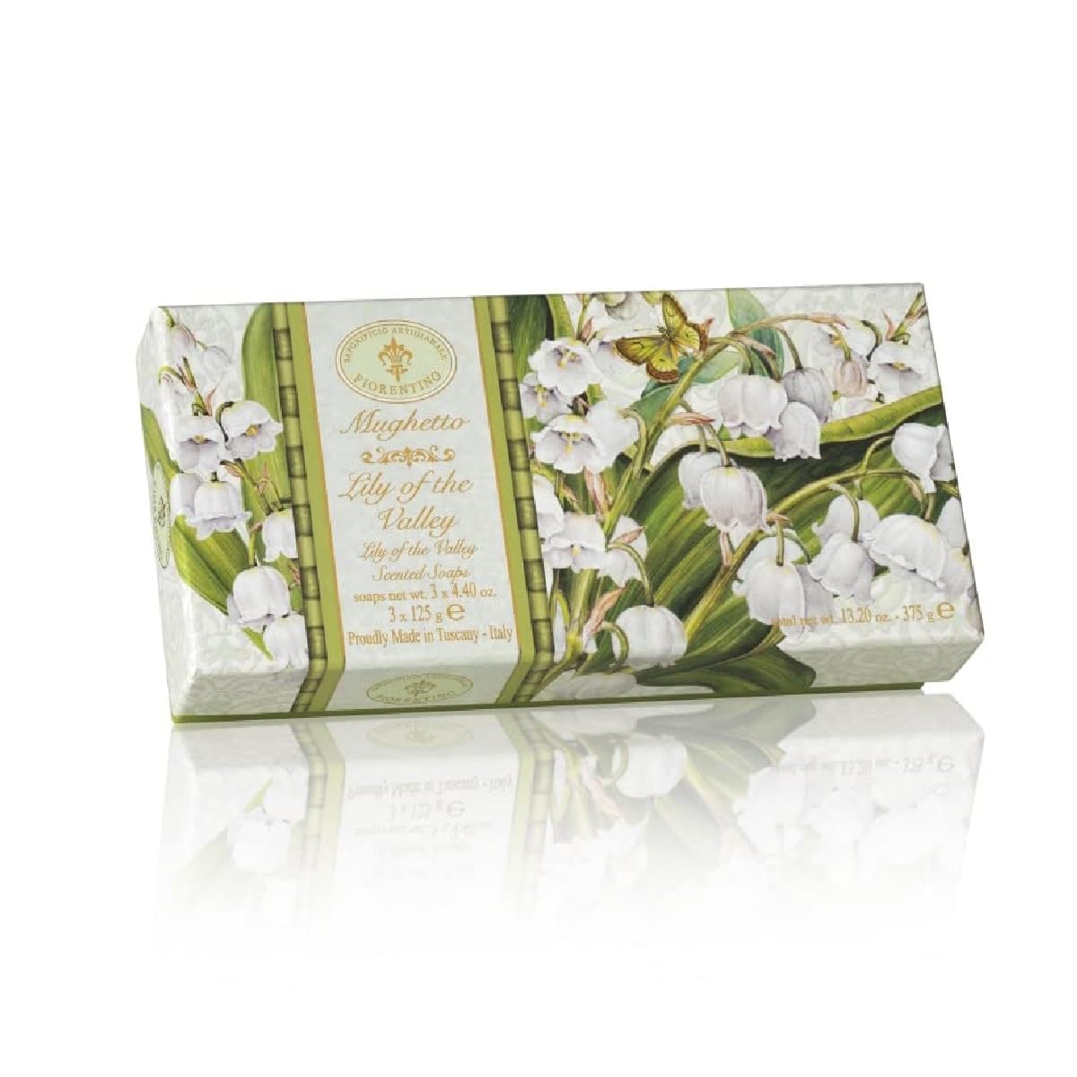 Saponificio Artigianale Fiorentino Sabun 3x125 Gr - Lily Of The Valley