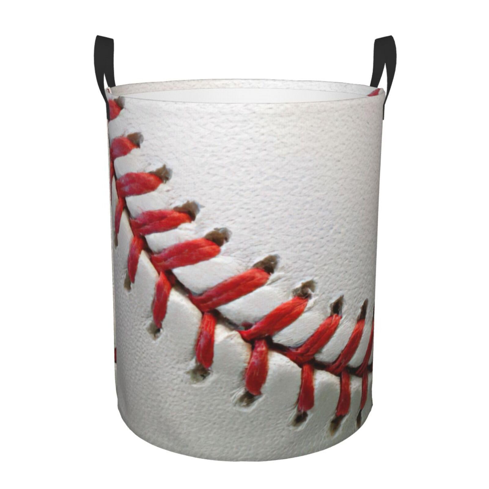 Panier à linge haut pour le rangement de couvertures baseball coffre à linge sport anti-désordre