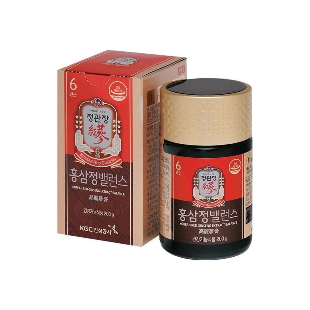 新品 未開封正官庄 6年根 高麗人参エキス紅参精バランスプレミアム200g2本 Amazon | 【公式 正官庄 海外ストア】 紅参精バランス 200g (約66日分
