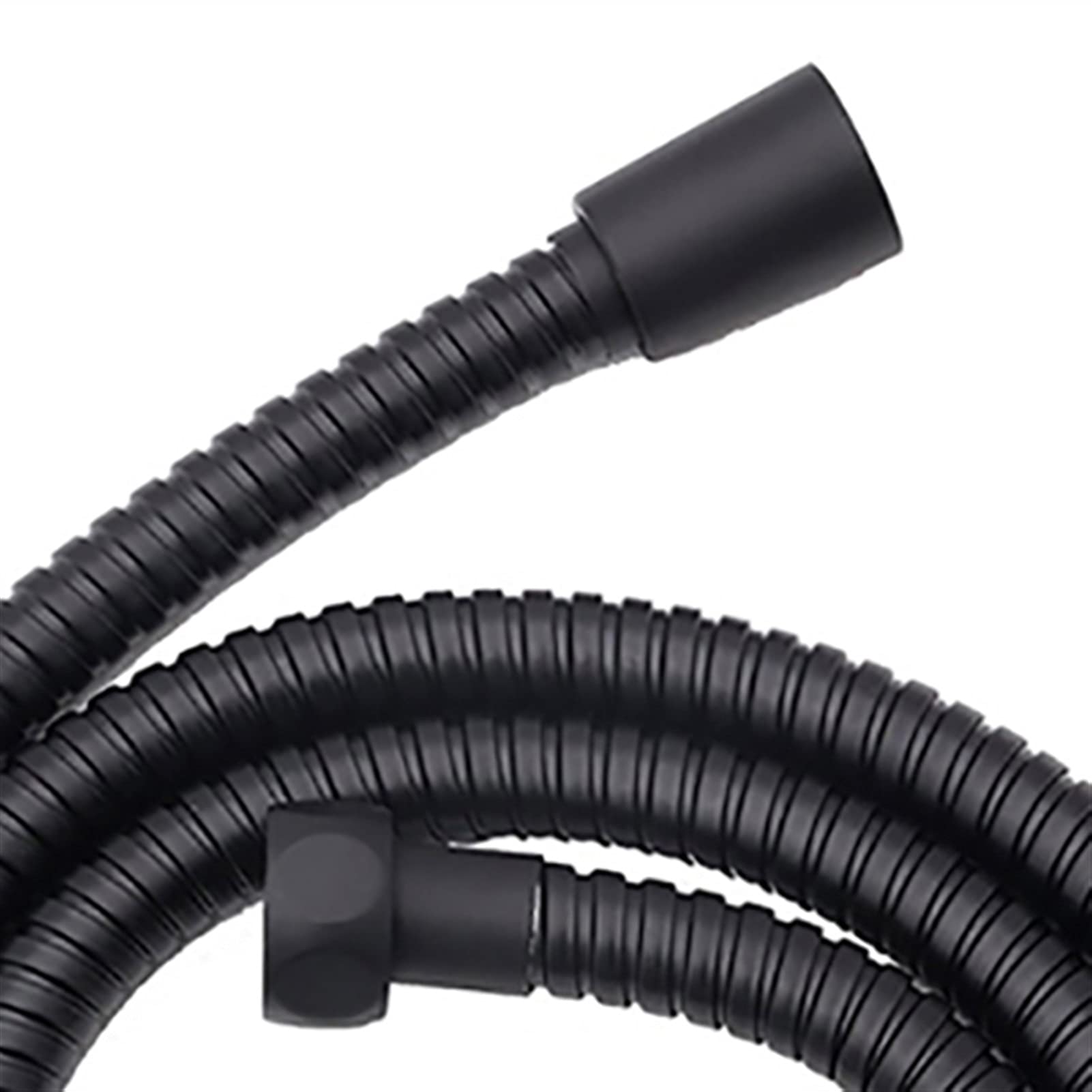 Tuyaux de plomberie, Tuyau de Chauffe-Eau, Tuyau de Douche Flexible, Tuyau de Douche Noir 150 cm Tube de Douche en Acier Inoxydable Flexible Tuyau de Salle de Bain doré plomberie Brillant