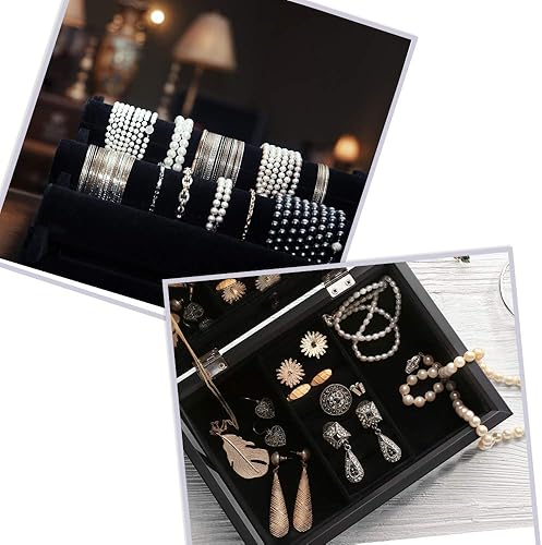 Miniatura 5 de Caydo Rollo de fieltro autoadhesivo negro grande para proyectos de bricolaje, disfraces, cajones de joyas, manualidades, tela, despegar 15.7 x 78.7