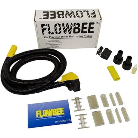 Flobie Professional Men's Home Haircutting System with Vacuum Suction