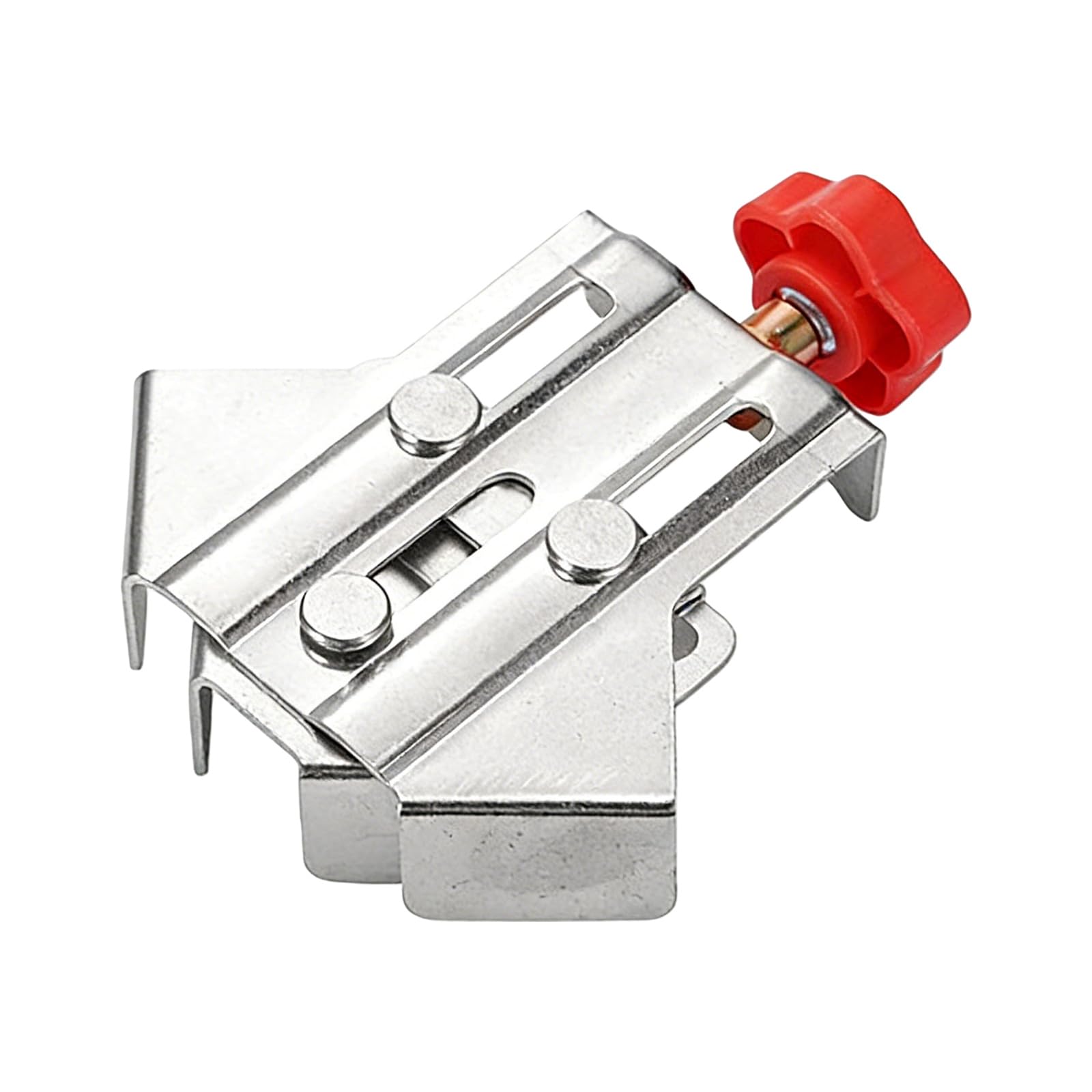 Nvoqilin Type B Opening Stainless Steel Quickly Clip Auxiliary Corner Clamp Locator Adjustable 90 Degree Fixing Clamp For Woodworking Tool Quickly Clip Auxiliary Corner Locator