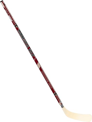 Vista 221 de Franklin Sports NHL Team - Palo de hockey callejero de vinilo de 48 pulgadas Pittsburgh Penguins