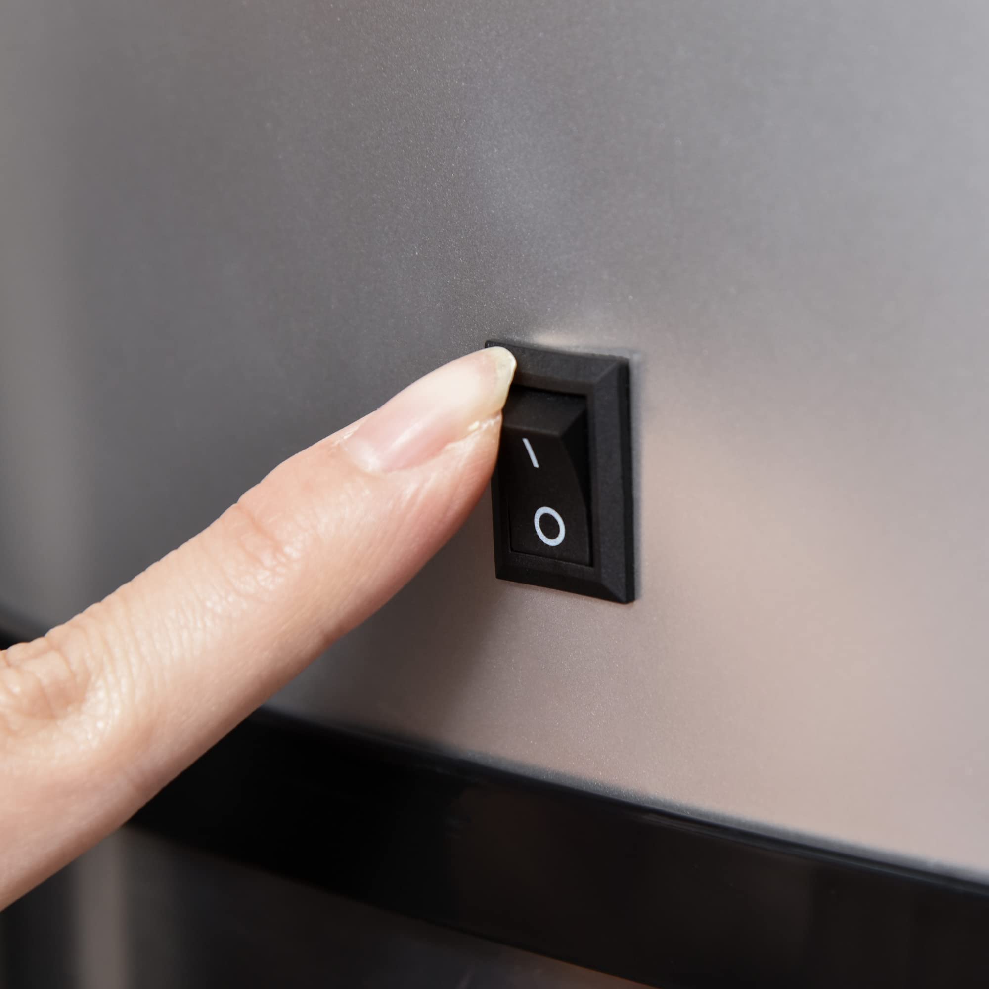 HOMCOM Mülleimer mit Sensor 48L Automatik Abfalleimer Edelstahl Silber | Bewegungssensor, Wasserdicht, Küche, Büro, Schlafzimmer