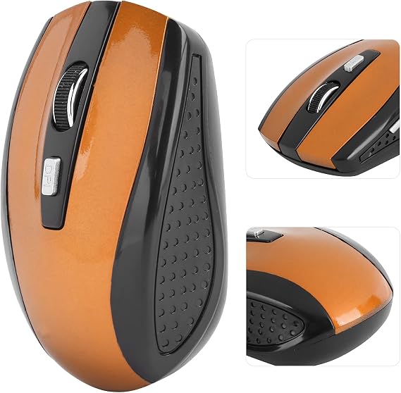 Wired Gaming Mouse, 250Hz Adjustable DPI Optical USB | 6 Button Ergonomic Design, 1600 DPI Optical Sensor, with USB Interface for Notebooks