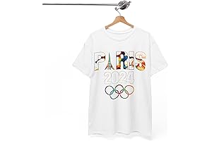 Personalized Love Summer Shirt Cover Unisex Paris Olympics Games 2024 Unisex Heavy...