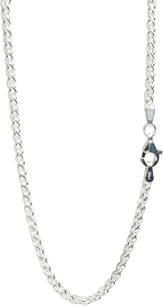 Amazon | [新宿銀の蔵] スピガチェーン 長さ40～60cm (40cm) 幅