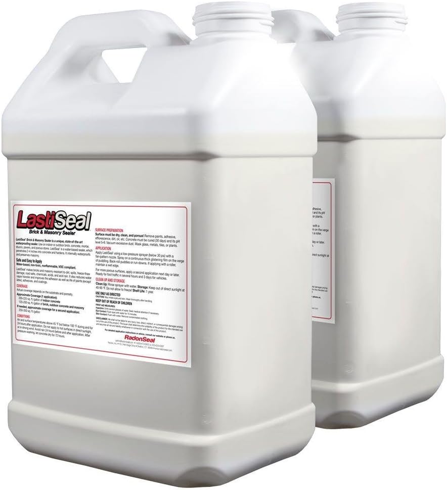 LastiSeal 5 Gal. Penetrating Waterproofing Brick Paver and Concrete Sealer