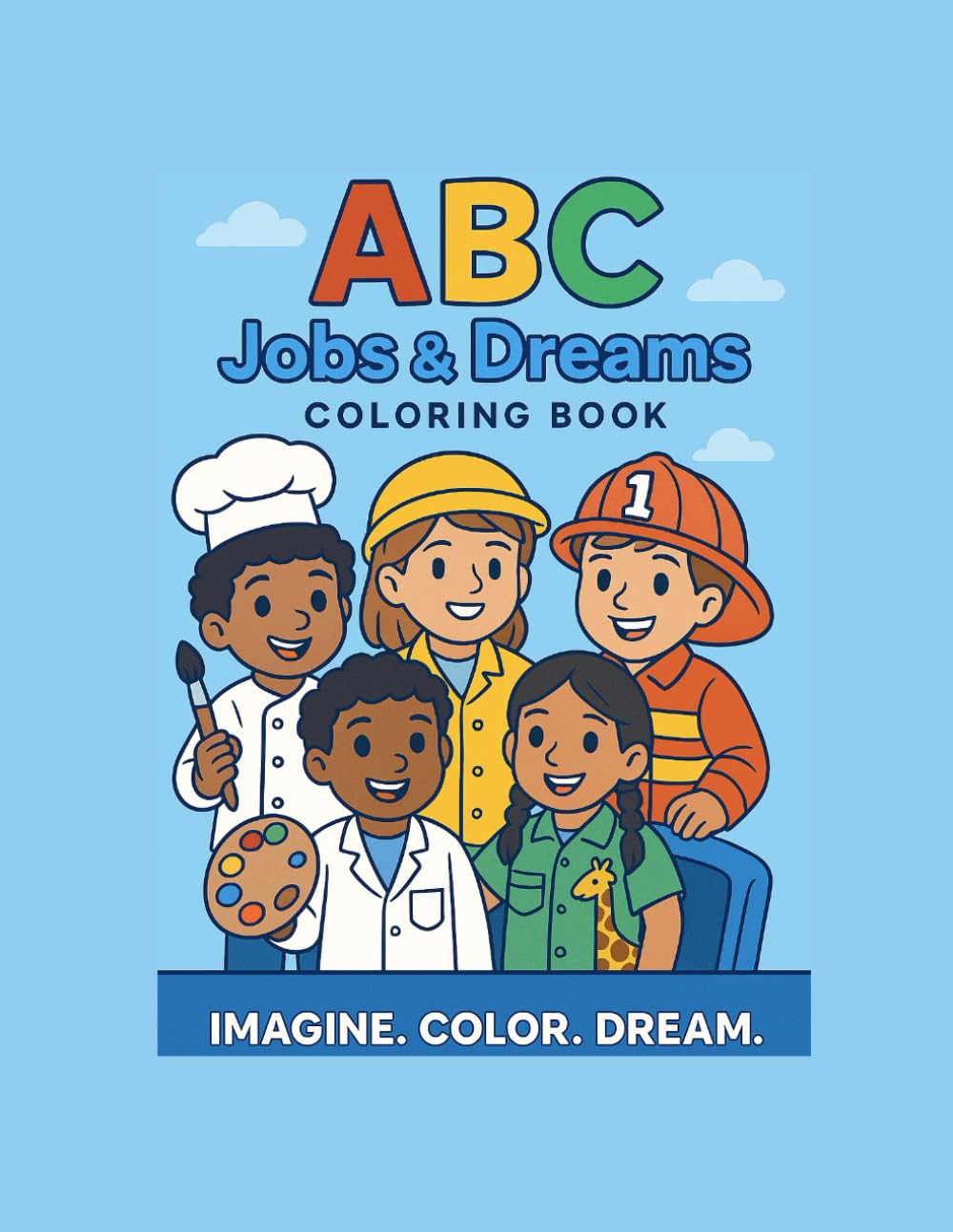 ABC Jobs & Dreams Coloring Book